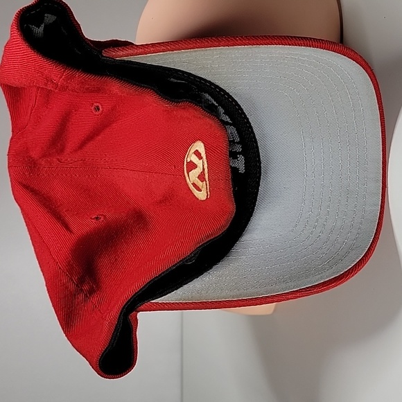 NO FEAR | flexfit hat | RED | vintage - Picture 2 of 4